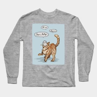 Jean, help Long Sleeve T-Shirt